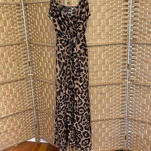 Leopard Wrap Dress